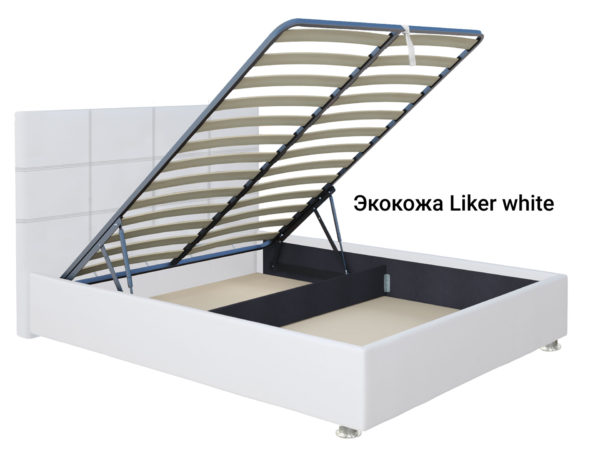 Кровать Promtex Атнес с подъёмным механизмом Liker White