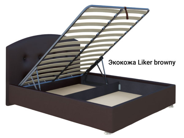Кровать Promtex Элва Сонте с подъёмным механизмом Liker browny