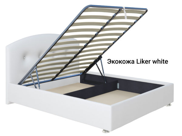 Кровать Promtex Элва Сонте с подъёмным механизмом Liker white