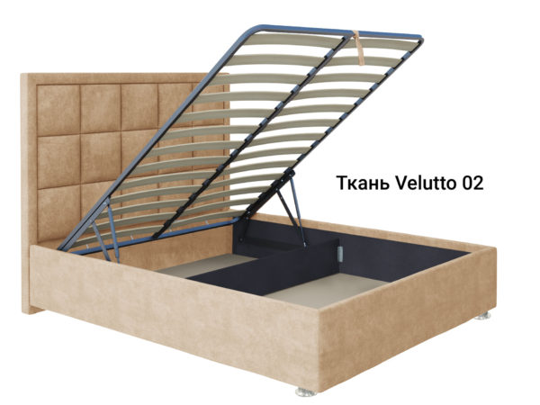 Кровать Promtex Келлен с подъёмным механизмом Velutto-02