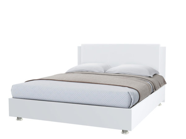 Кровать Promtex Китон 1 Белая/Белая