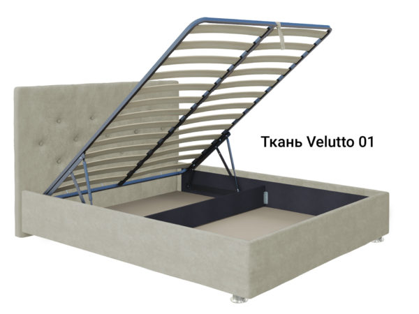 Кровать Promtex Лиора с подъёмным механизмом Velutto-01