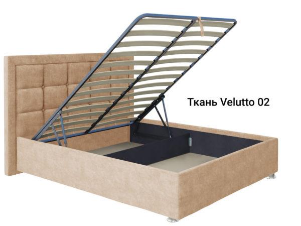 Кровать Promtex Оллер с подъёмным механизмом Velutto-02