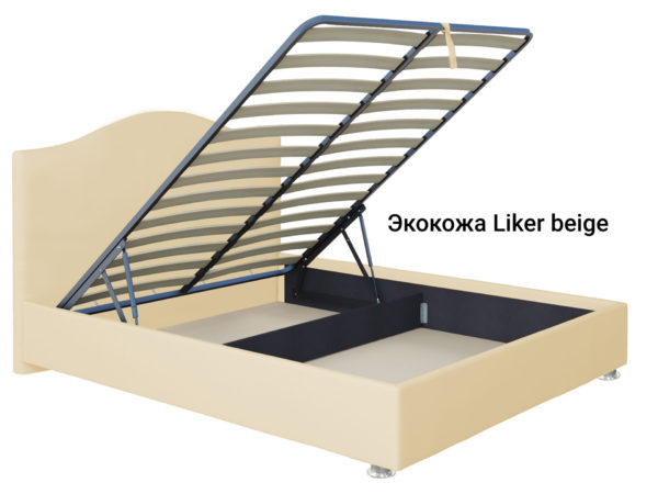 Кровать Promtex Ренса с подъёмным механизмом Liker beige