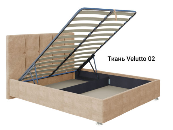 Кровать Promtex Тавли с подъёмным механизмом Velutto-02